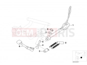 BMW Motorrad BMW 2003 F-Models F 650 GS Dakar 04 (0176,0186) Side stand