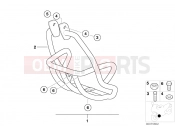 BMW Motorrad BMW 2003 F-Models F 650 GS Dakar 04 (0176,0186) Engine protection bar