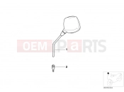 BMW Motorrad BMW 2003 F-Models F 650 GS Dakar 04 (0176,0186) Mirror