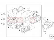 BMW Motorrad BMW 2003 F-Models F 650 GS Dakar 04 (0176,0186) Instrument cluster
