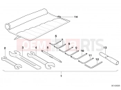 BMW Motorrad BMW 2003 F-Models F 650 GS Dakar 04 (0176,0186) Car tool, supplementary kit