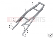Rear frame - BMW Motorrad R 1200 RT (0A03, 0A13) 2016