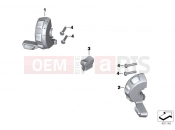 Auxiliary switch, special vehicle - BMW Motorrad R 1200 RT (0A03, 0A13) 2016