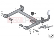 BMW Motorrad BMW 2016 C-Models C evolution (0C03) Center stand