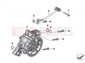 BMW Motorrad BMW 2016 C-Models C 650 Sport 16 (0C04, 0C14) Oil pump