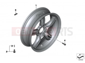 BMW Motorrad BMW 2016 C-Models C 650 Sport 16 (0C04, 0C14) Rear wheel