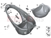BMW Motorrad BMW 2016 C-Models C 650 Sport 16 (0C04, 0C14) Luggage compartment floor