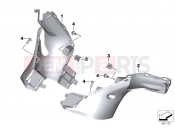 BMW Motorrad BMW 2016 C-Models C 650 Sport 16 (0C04, 0C14) Handlebar cover, bottom
