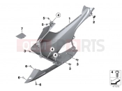 BMW Motorrad BMW 2016 C-Models C 650 Sport 16 (0C04, 0C14) Footboards