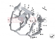 BMW Motorrad BMW 2016 C-Models C 650 Sport 16 (0C04, 0C14) Trim bracket, front