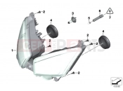 BMW Motorrad BMW 2016 C-Models C 650 Sport 16 (0C04, 0C14) Headlight