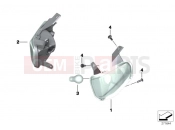 BMW Motorrad BMW 2016 C-Models C 650 Sport 16 (0C04, 0C14) Turn signals, front