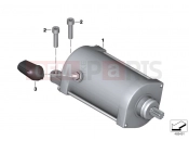 BMW Motorrad BMW 2016 C-Models C 650 GT 16 (0C05, 0C15) Starter