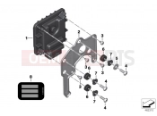 BMW Motorrad BMW 2016 C-Models C 650 GT 16 (0C05, 0C15) Control unit for BMS-E