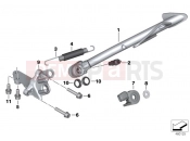 BMW Motorrad BMW 2016 C-Models C 650 GT 16 (0C05, 0C15) Side stand