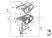 BMW Motorrad BMW 2016 C-Models C 650 GT 16 (0C05, 0C15) Luggage grid