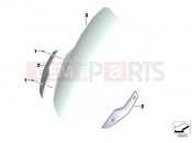 BMW Motorrad BMW 2016 C-Models C 650 GT 16 (0C05, 0C15) Windshield / mount