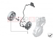 BMW Motorrad BMW 2014 S models HP4 (0D01, 0D11) Alternator
