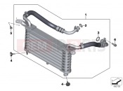 BMW Motorrad BMW 2014 S models HP4 (0D01, 0D11) Oil cooler