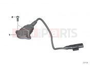 BMW Motorrad BMW 2014 S models HP4 (0D01, 0D11) Potentiometer gear indicator