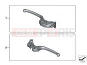 BMW Motorrad BMW 2014 S models HP4 (0D01, 0D11) HP hand lever, folding