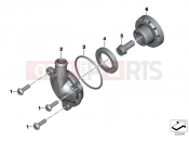 BMW Motorrad BMW 2014 R-Models K5x R 1200 RS (0A05, 0A15) Engine ventilation
