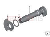 BMW Motorrad BMW 2014 R-Models K5x R 1200 RS (0A05, 0A15) Compensating shaft