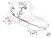 BMW Motorrad BMW 2014 R-Models K5x R 1200 RS (0A05, 0A15) Fuel distributor/Pressure regulator