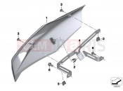 BMW Motorrad BMW 2014 R-Models K5x R 1200 RS (0A05, 0A15) Engine spoiler