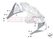 BMW Motorrad BMW 2014 R-Models K5x R 1200 RS (0A05, 0A15) Internal cover