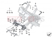 BMW Motorrad BMW 2014 R-Models K5x R 1200 RS (0A05, 0A15) Windshield adjustment