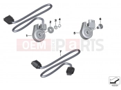 BMW Motorrad BMW 2014 R-Models K5x R 1200 RS (0A05, 0A15) Switch, kickstand