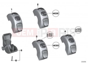 BMW Motorrad BMW 2014 R-Models K5x R 1200 RS (0A05, 0A15) Combination switch, handlebar, right