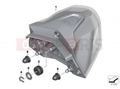 BMW Motorrad BMW 2014 R-Models K5x R 1200 RS (0A05, 0A15) LED taillight