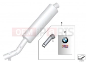 BMW Motorrad BMW 2014 R-Models K5x R 1200 RS (0A05, 0A15) Muffler insert