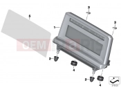 BMW Motorrad BMW 2014 C-Models C evolution (0C03) Instrument cluster