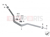 BMW Motorrad BMW 2012 R-Models K5x R 1200 GS (0A01, 0A11) Handlebar