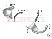 BMW Motorrad BMW 2012 R-Models K5x R 1200 GS (0A01, 0A11) Hand protector