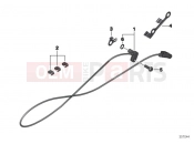BMW Motorrad BMW 2012 R-Models K5x R 1200 GS (0A01, 0A11) Rotational-speed sensor, rear