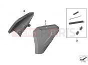 BMW Motorrad BMW 2012 R-Models K5x R 1200 GS (0A01, 0A11) Auxiliary mud guard, rear frame