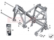 BMW Motorrad BMW 2012 R-Models K5x R 1200 GS (0A01, 0A11) Front frame