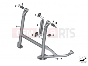 BMW Motorrad BMW 2012 R-Models K5x R 1200 GS (0A01, 0A11) Center stand