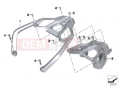 BMW Motorrad BMW 2012 R-Models K5x R 1200 GS (0A01, 0A11) Handle rear