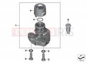BMW Motorrad BMW 2012 R-Models K5x R 1200 GS (0A01, 0A11) Ignition steering lock with EWS4 by code