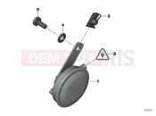 BMW Motorrad BMW 2012 R-Models K5x R 1200 GS (0A01, 0A11) Horn