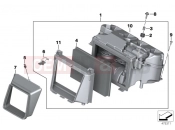 Intake sound system - BMW Motorrad HP4 (0D01, 0D11) 2012