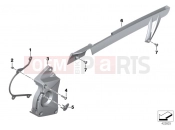 Chain guard - BMW Motorrad HP4 (0D01, 0D11) 2012