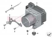 Pressure modulator ABS - BMW Motorrad HP4 (0D01, 0D11) 2012