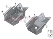 Rear carrier part - BMW Motorrad HP4 (0D01, 0D11) 2012