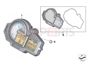 Instrument cluster - BMW Motorrad HP4 (0D01, 0D11) 2012